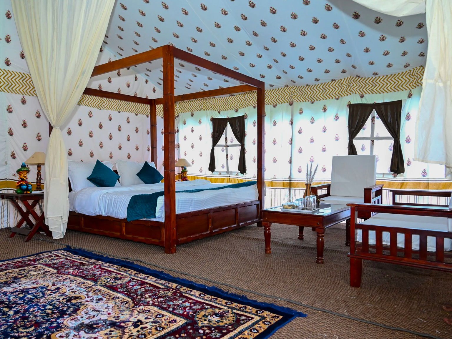 Deluxe Swiss Camp in Prayagraj Maha Kumbh 2025